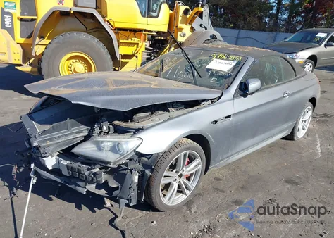 2015 BMW M6 из США, поврежденный, VIN WBSLZ9C57FD651313